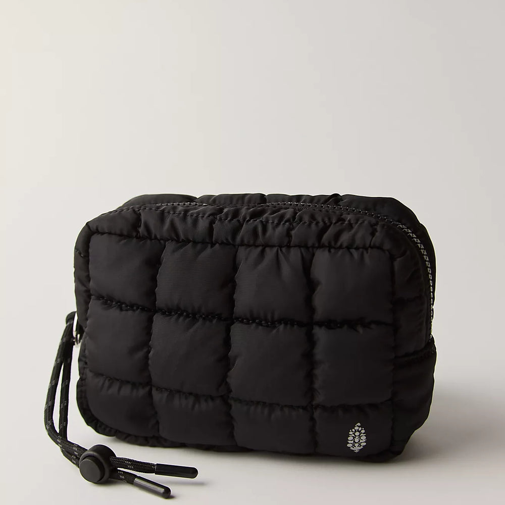 Quilted Mini Case | Black