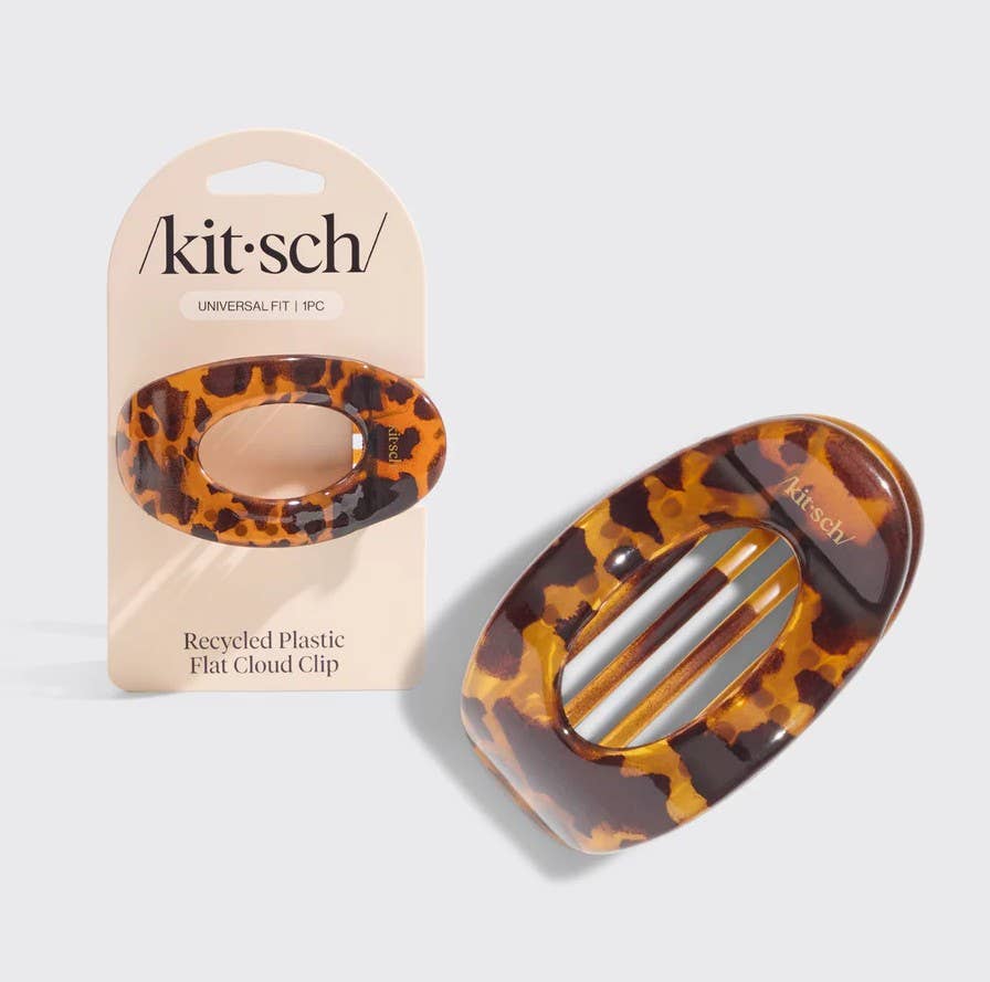 Recycled Plastic Medium Flat Cloud Clip | Tort