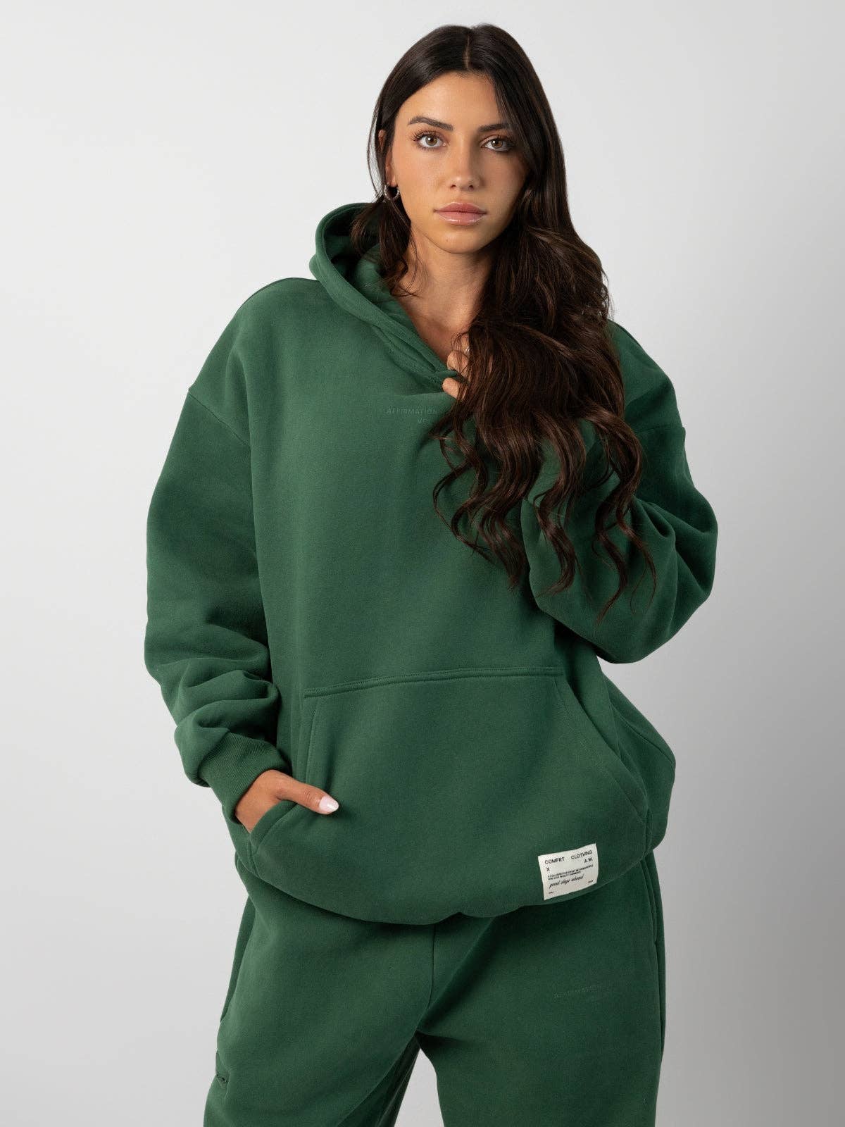 Comfrt Affirmation Hoodie Mega | Hunter