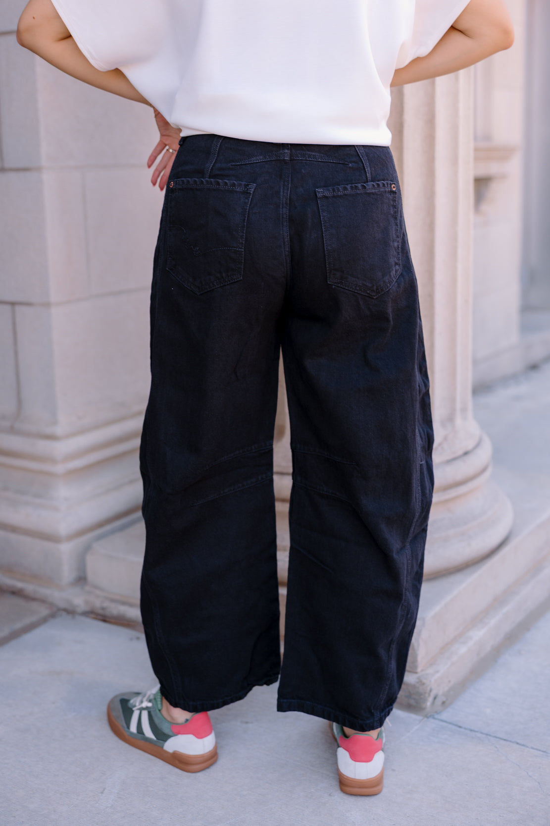 We The Free Good Luck Mid Rise Barrel Jeans | Soundwave