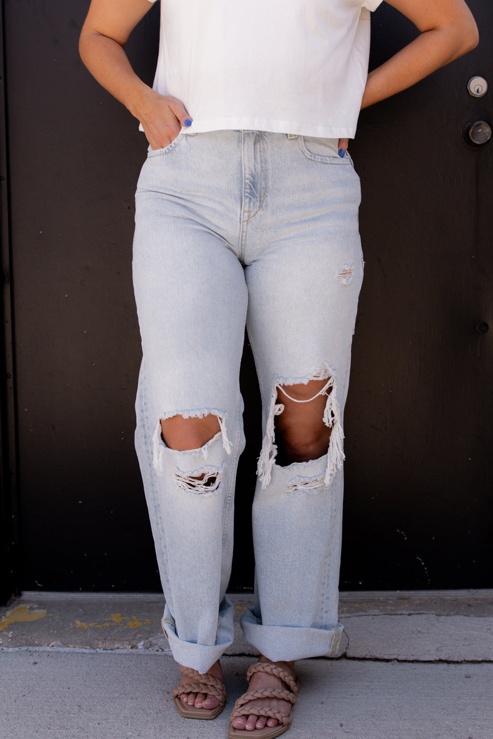 We The Free Tinsley Baggy High Rise Jean | Ripper