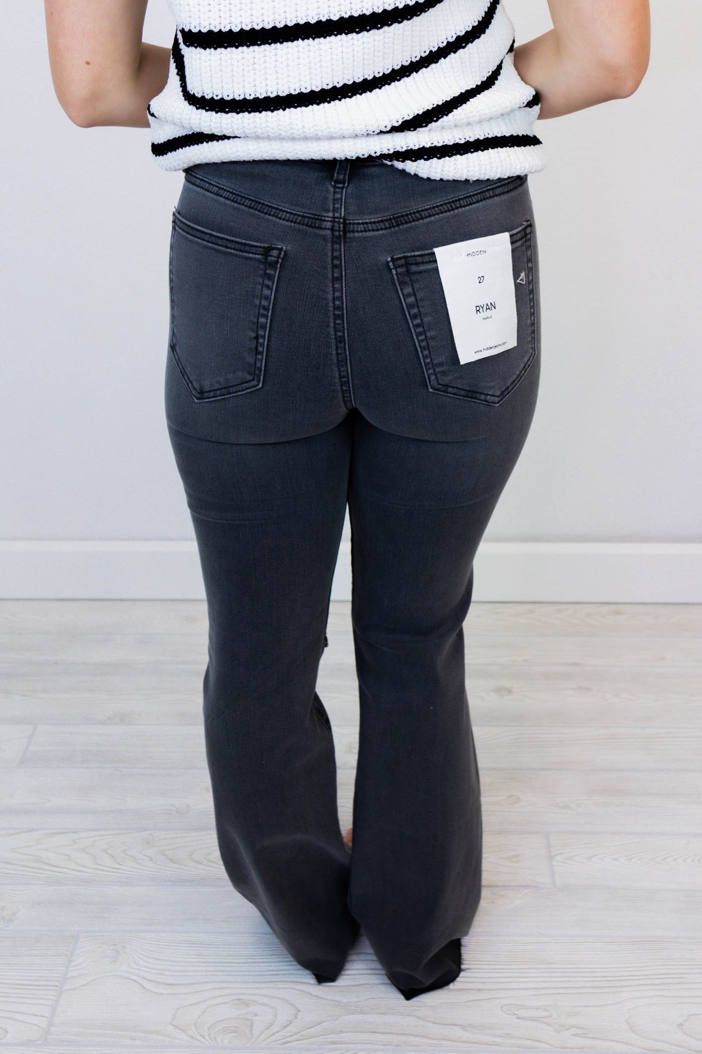 Baby Blue Bell Bottom Flare Jeans – The Vault Co.
