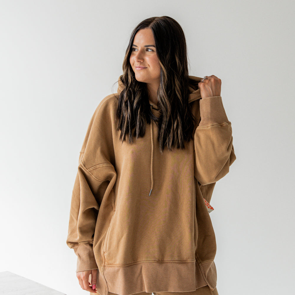 
                      
                        Sprint To The Finish Hoodie | Camel
                      
                    