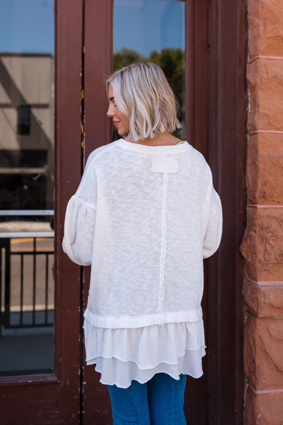 We The Free Maddie Long Sleeve | Clean Ivory