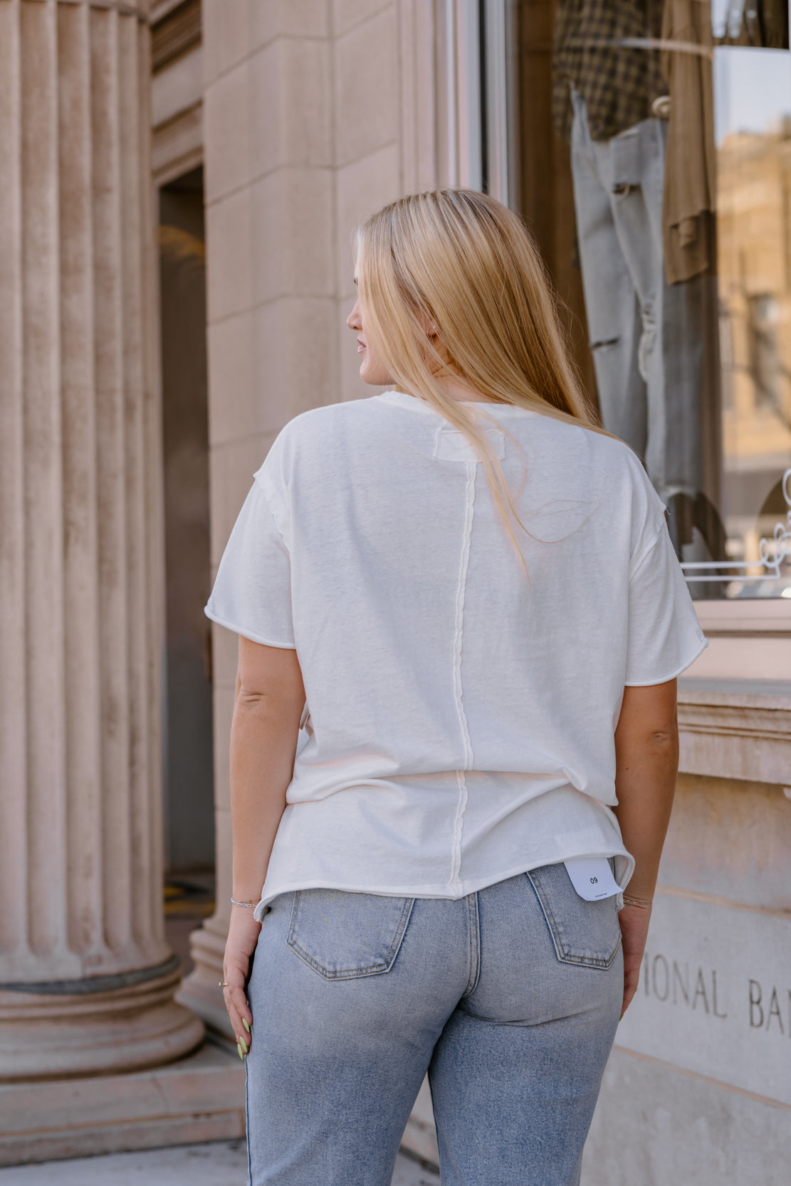 We The Free Nina Tee | Ivory