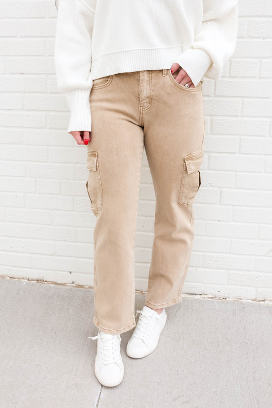 Dixie High Rise Relaxed Straight Cargo Pant | Instructive