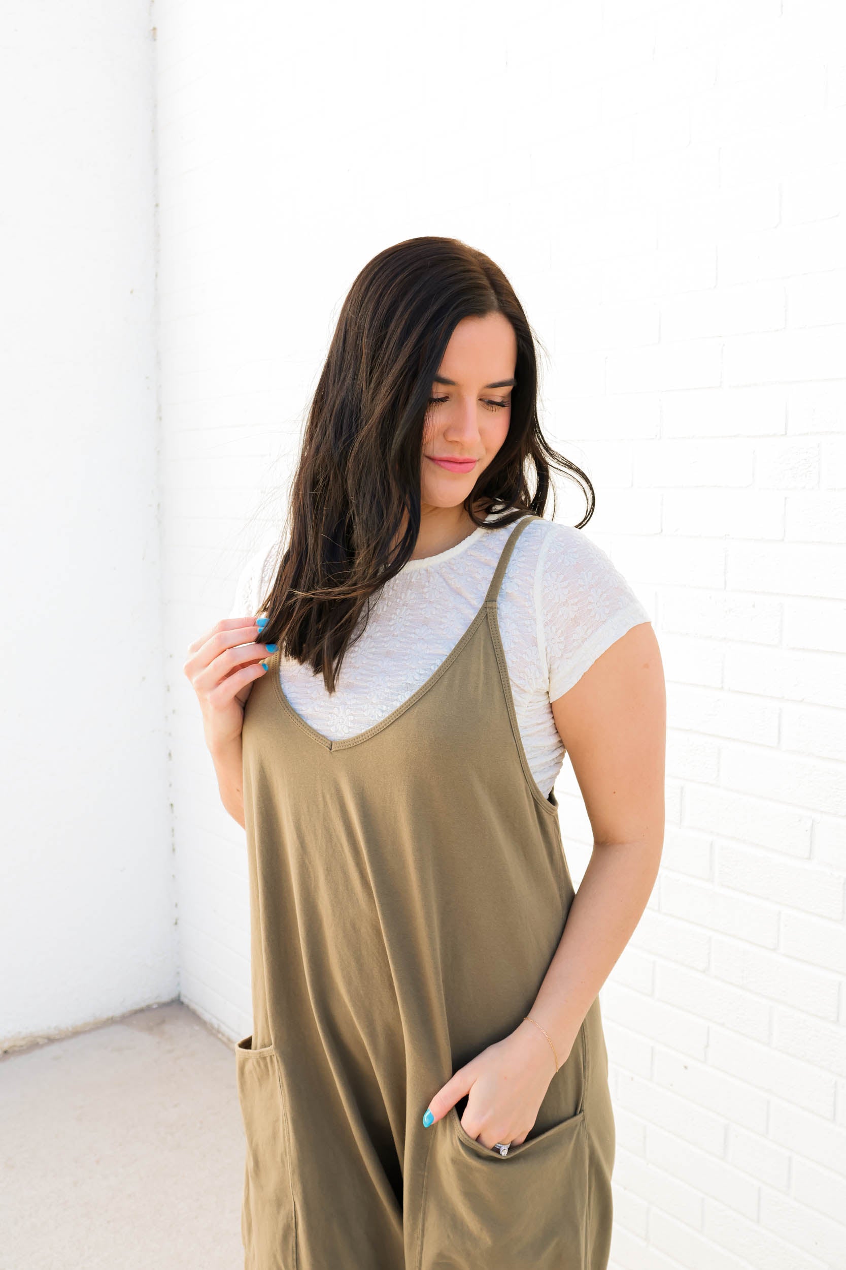 Savannah Oversized Jumpsuit | Olive | The Vault Clothing Co – The Vault ...