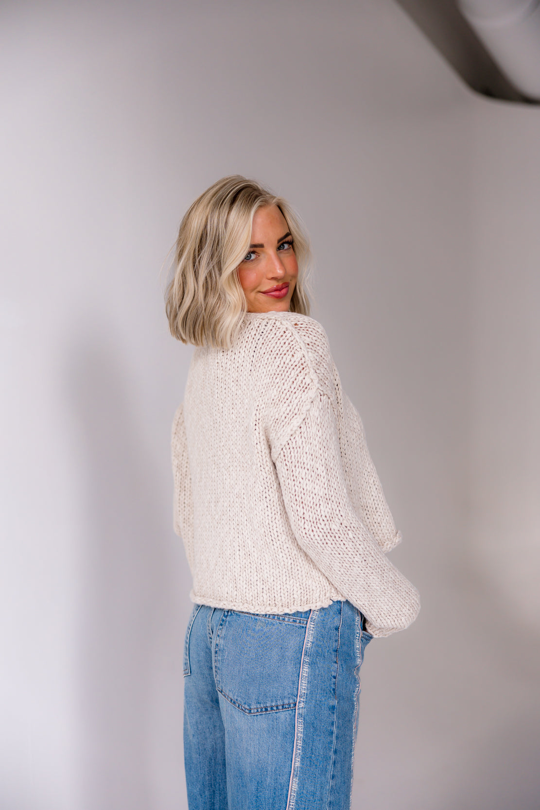 Opal Rollneck Sweater | Tea