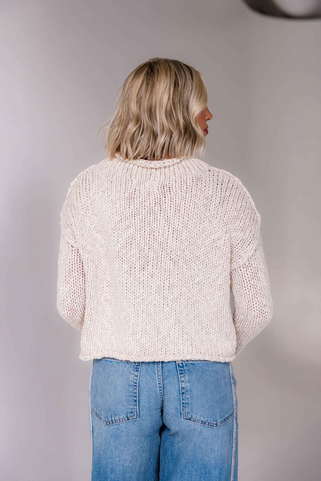 Opal Rollneck Sweater | Tea
