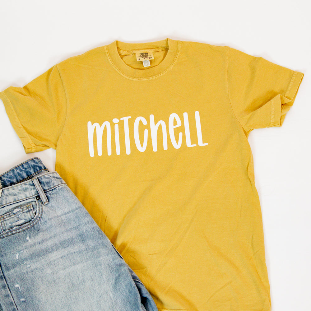 Mitchell Tee | Yellow