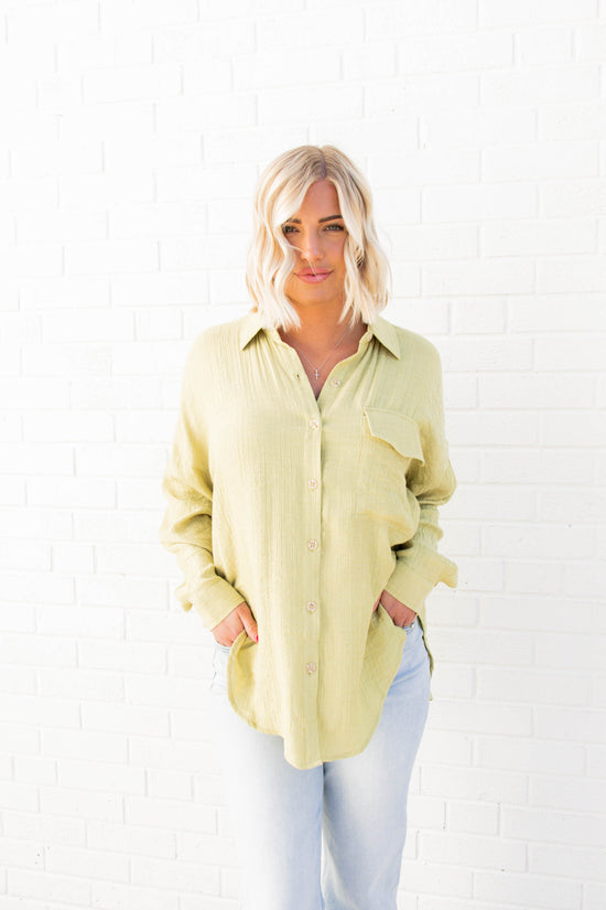 Jasmine Button Down Shirt | Kiwi