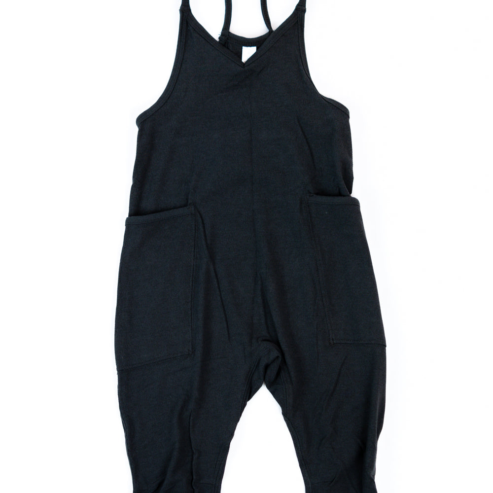 Girls' Hotshot Onesie | Black Heather