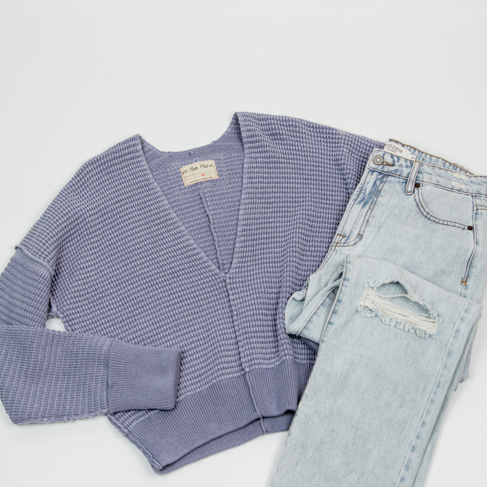 
                      
                        WTF Into You Pullover | Blue Granite
                      
                    