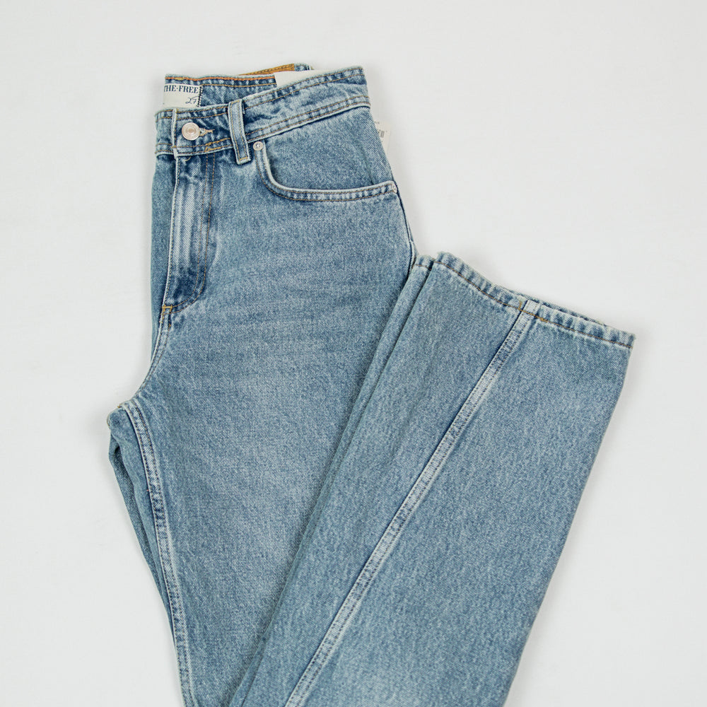 
                      
                        Xena Slim Straight Jean | Union Blue
                      
                    