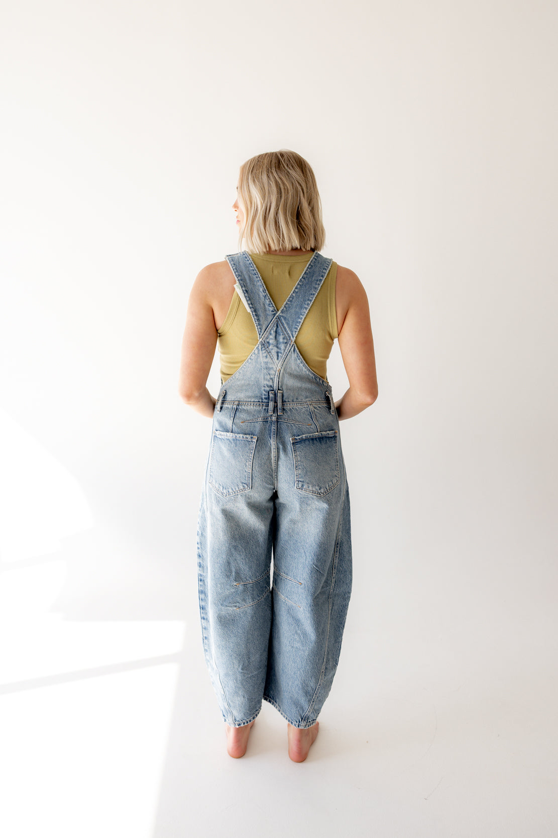 We The Free Good Luck Barrel Overalls | Ultra Light Beam