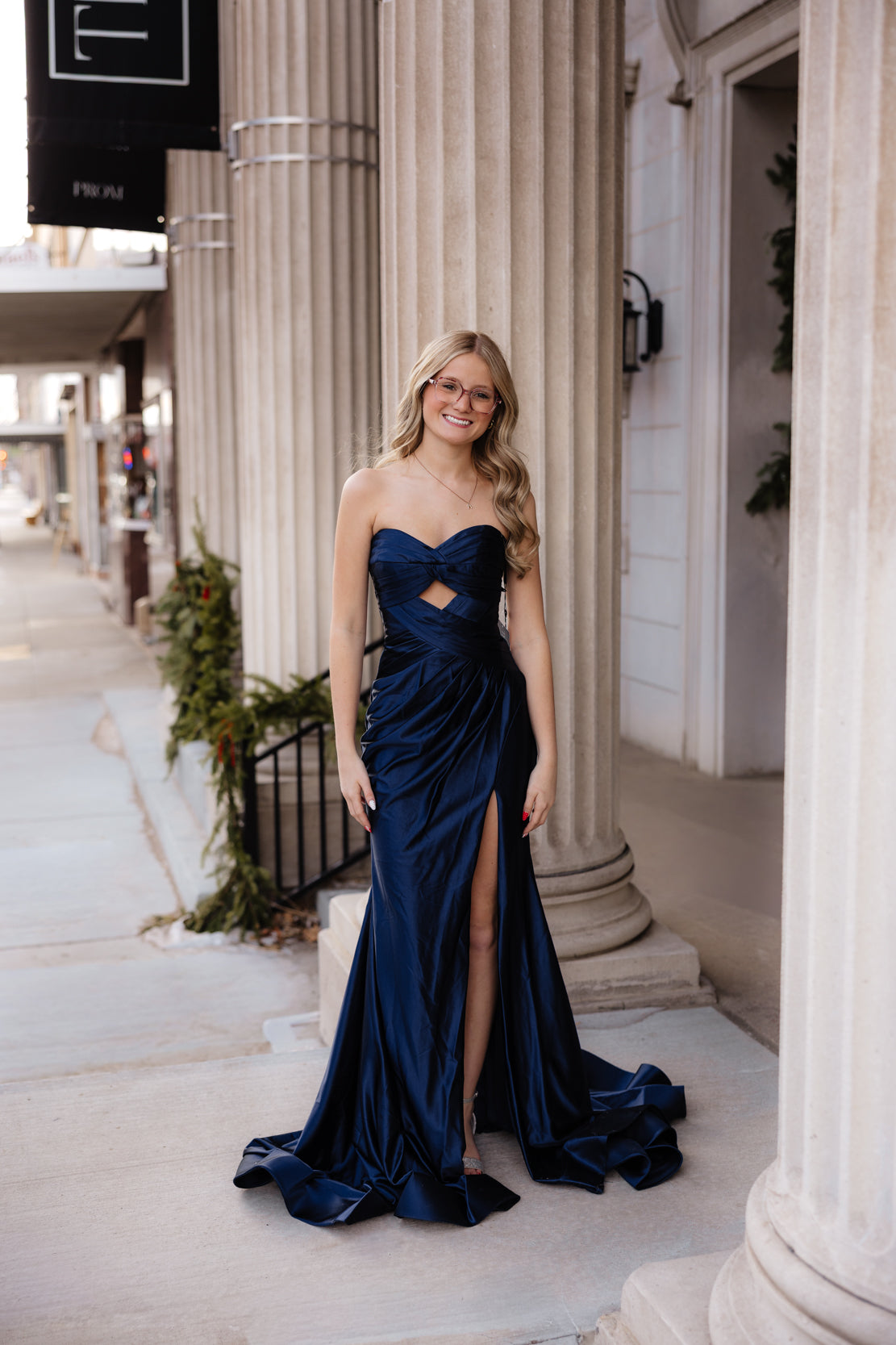 Prom Dress 57652 | Navy