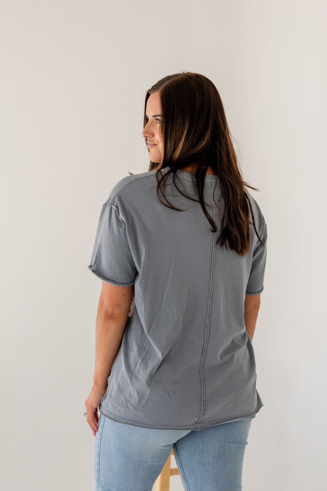 We The Free Nina Tee | Blue Mirage