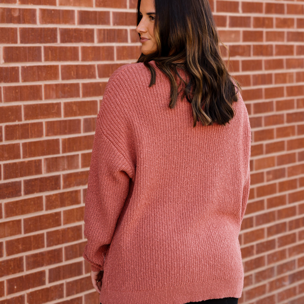 
                      
                        Casey Sweater | Rose
                      
                    