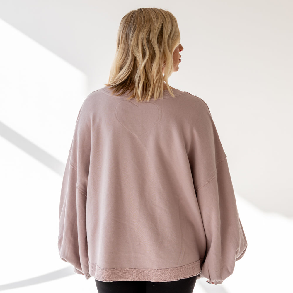 
                      
                        Trish Sweatshirt | Cashmere
                      
                    