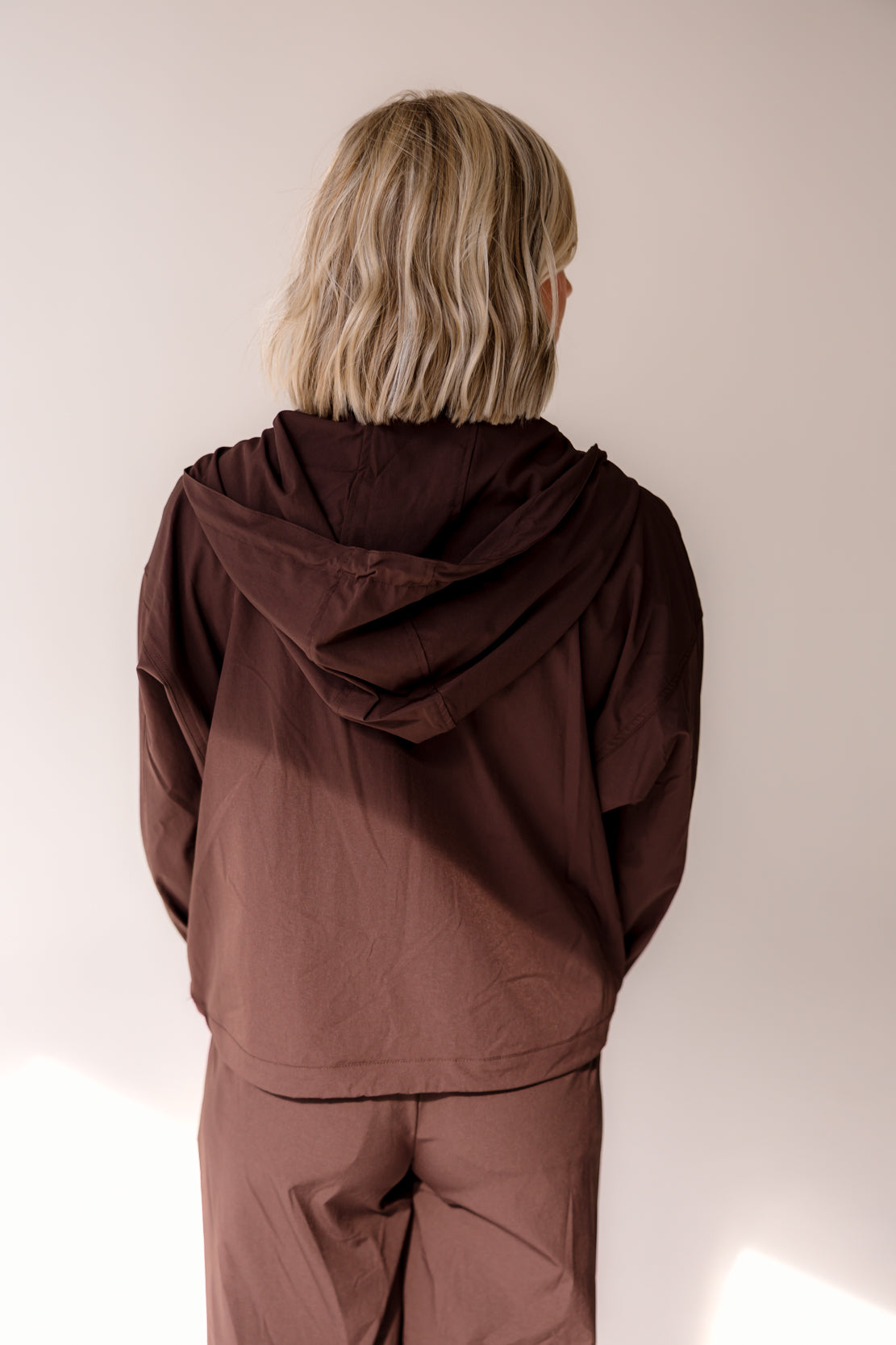 Walker Hooded Jacket | Coffee Bean