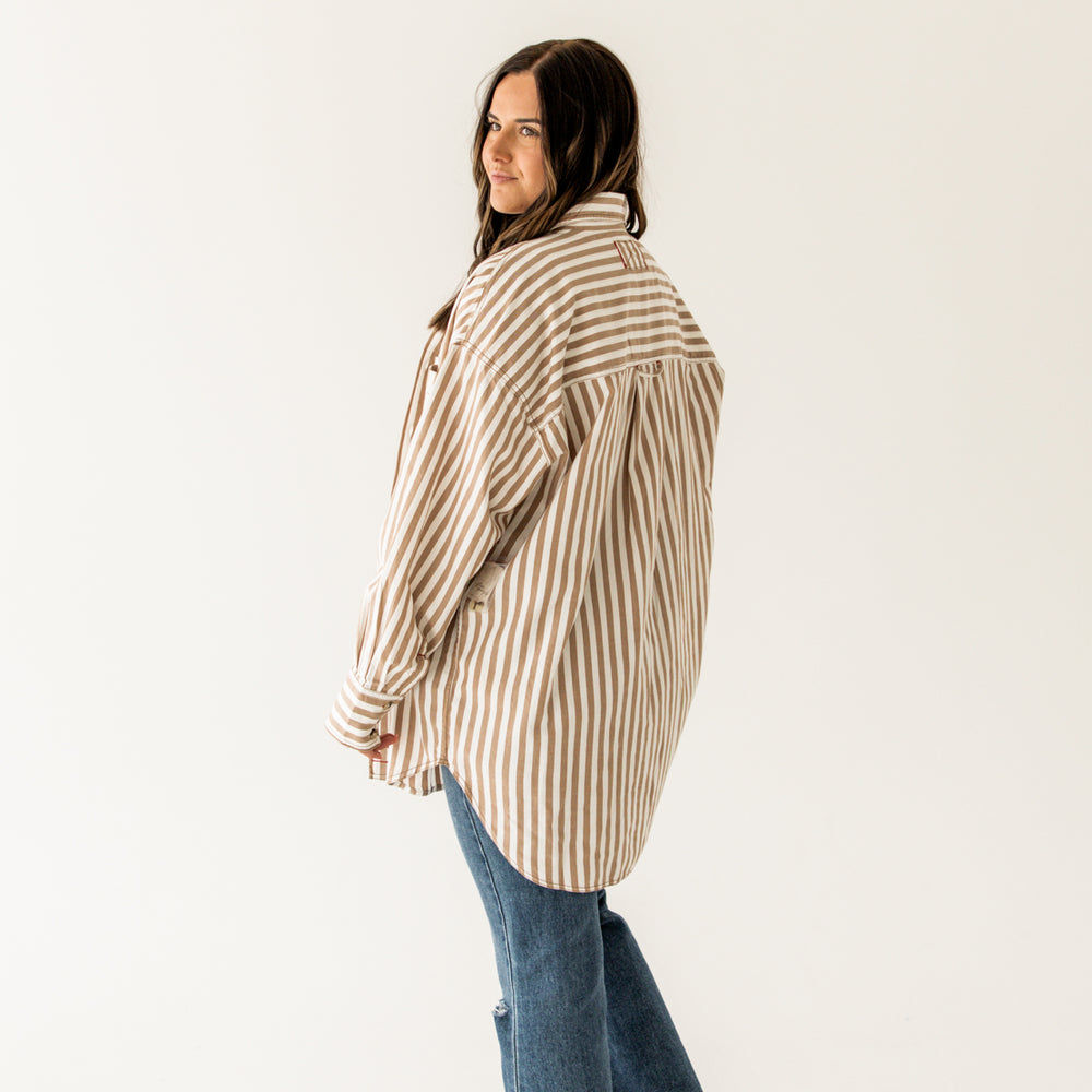 We The Free Freddie Striped Shirt | Neutral Combo