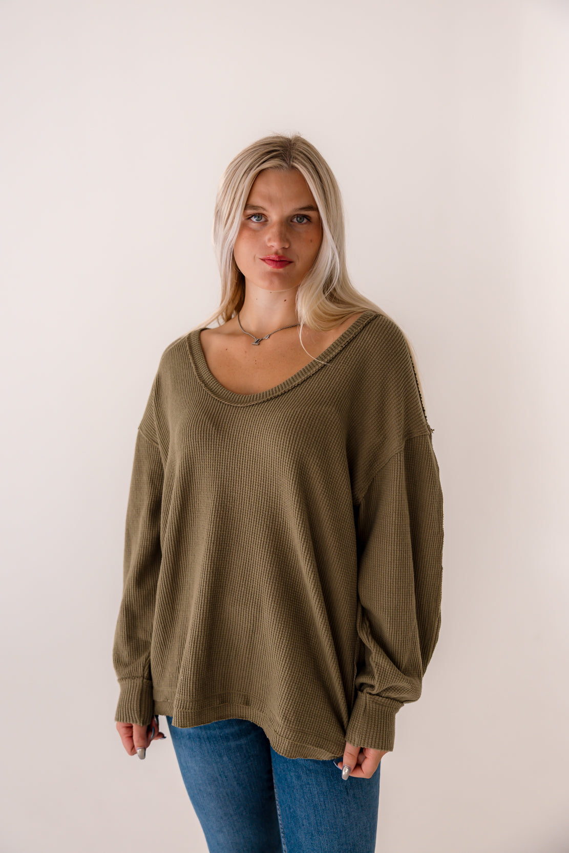 We The Free Coast 2 Coast Thermal | Gothic Olive Cross