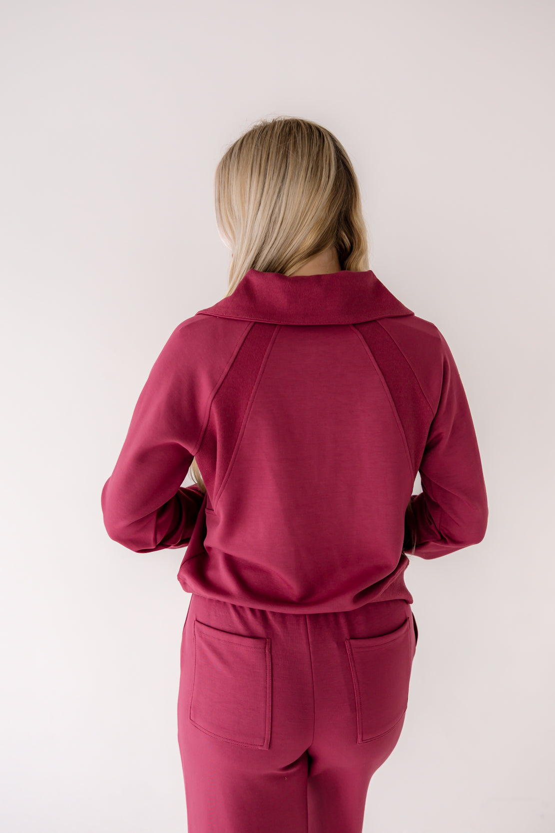 Caroline Pullover | Vintage Rose