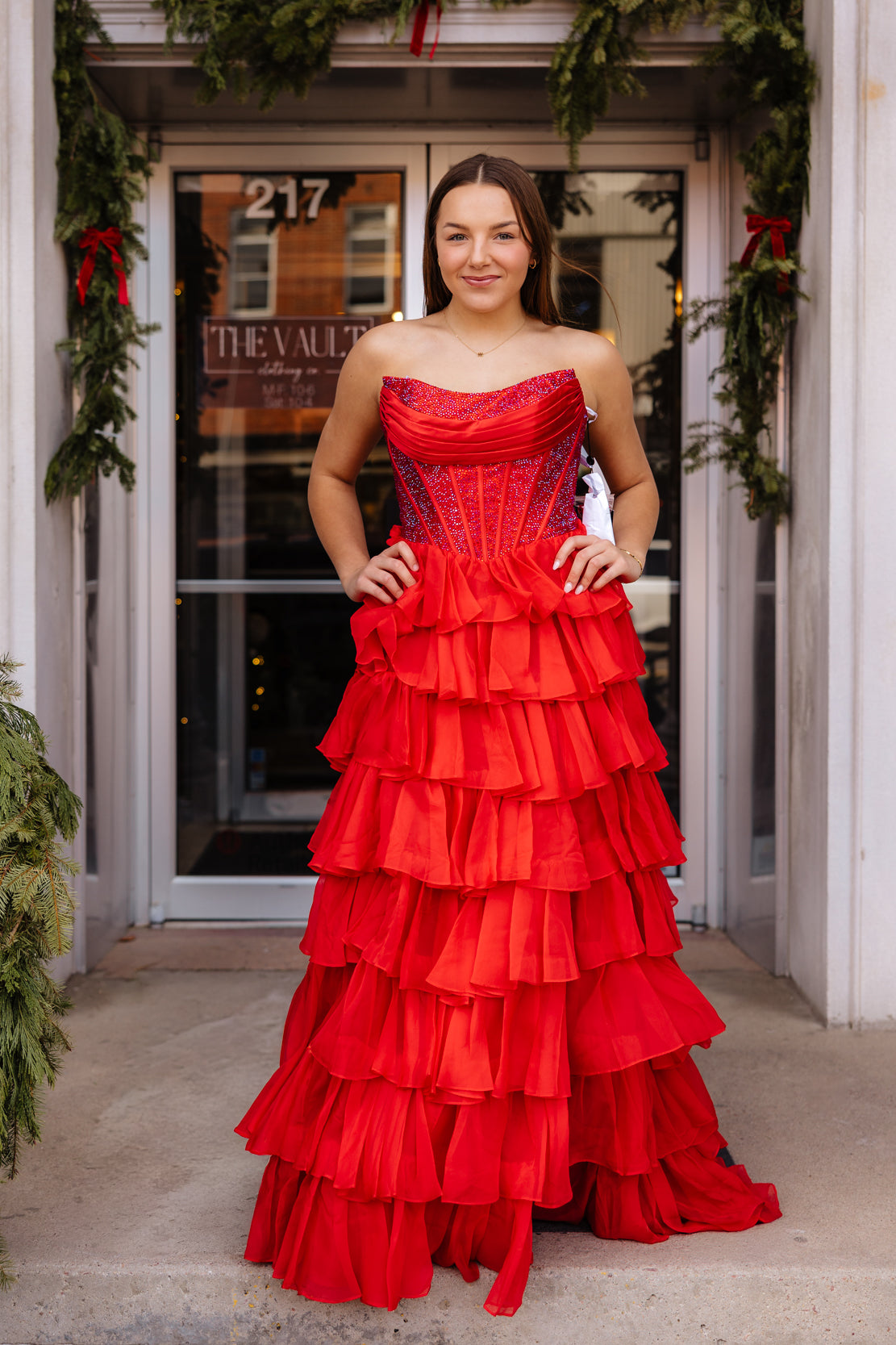 Prom Dress 57288 | Red