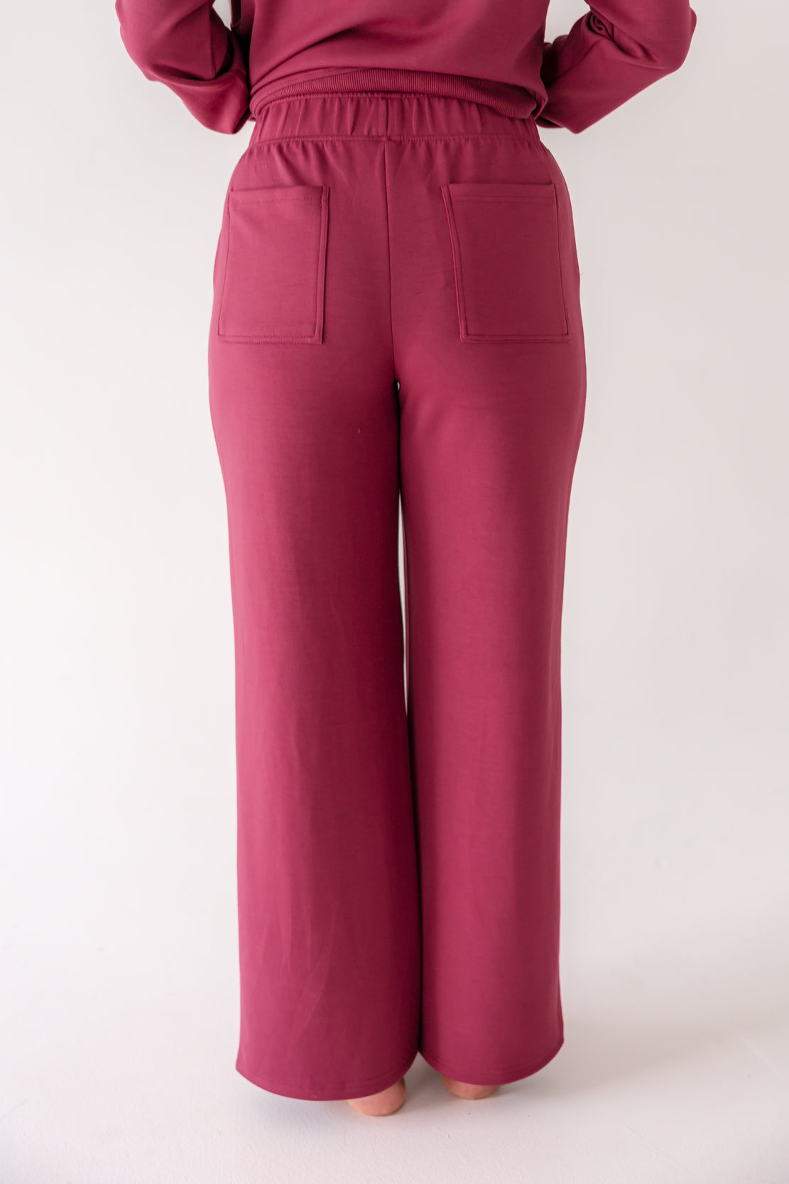 Doris Wide Leg Pants | Vintage Rose
