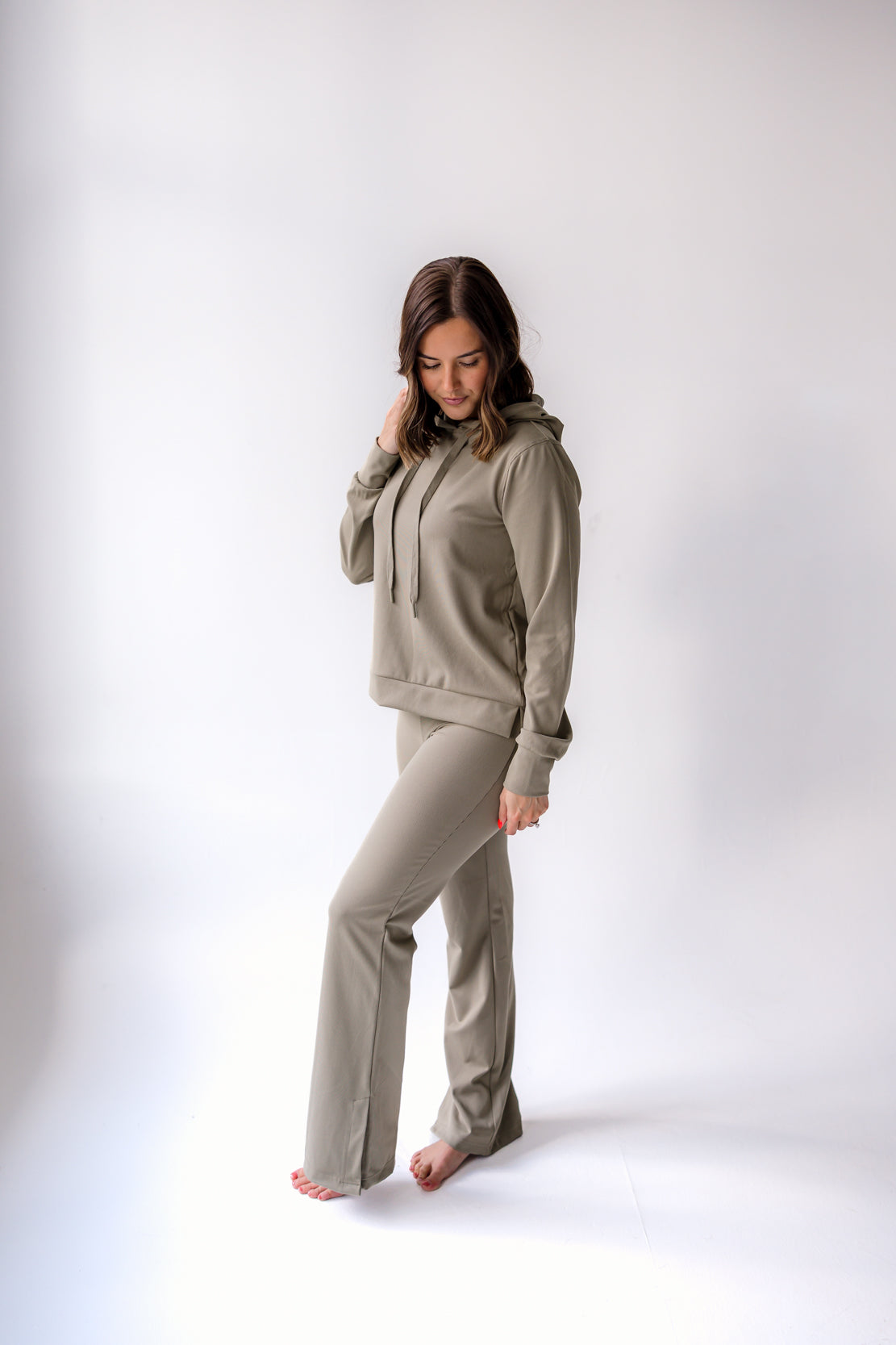 Izzy Ribbed Pants | Vetiver