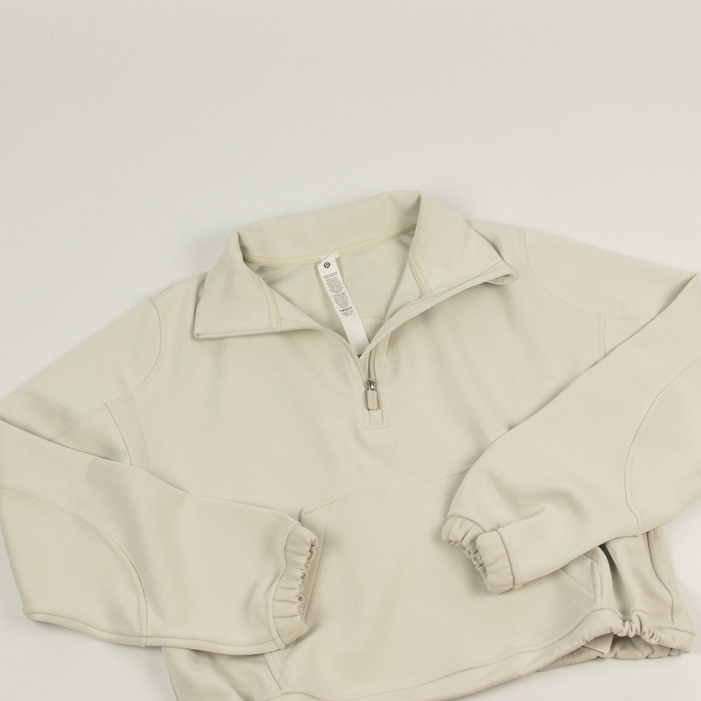 Brushed Softstreme Half Zip | Bone