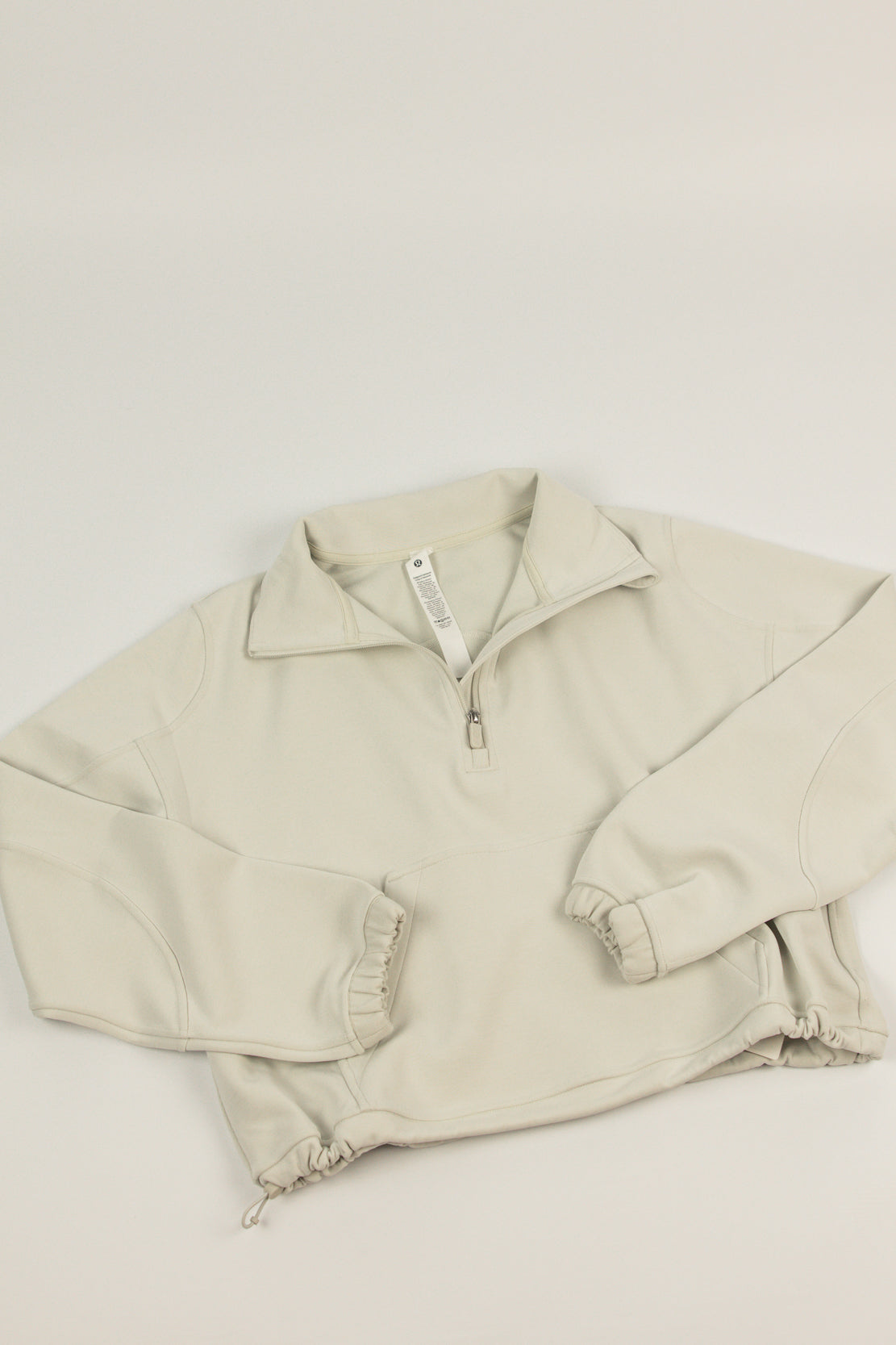 Brushed Softstreme Half Zip | Bone