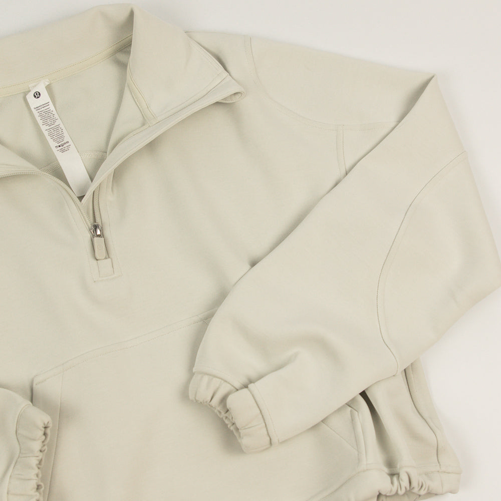 Brushed Softstreme Half Zip | Bone