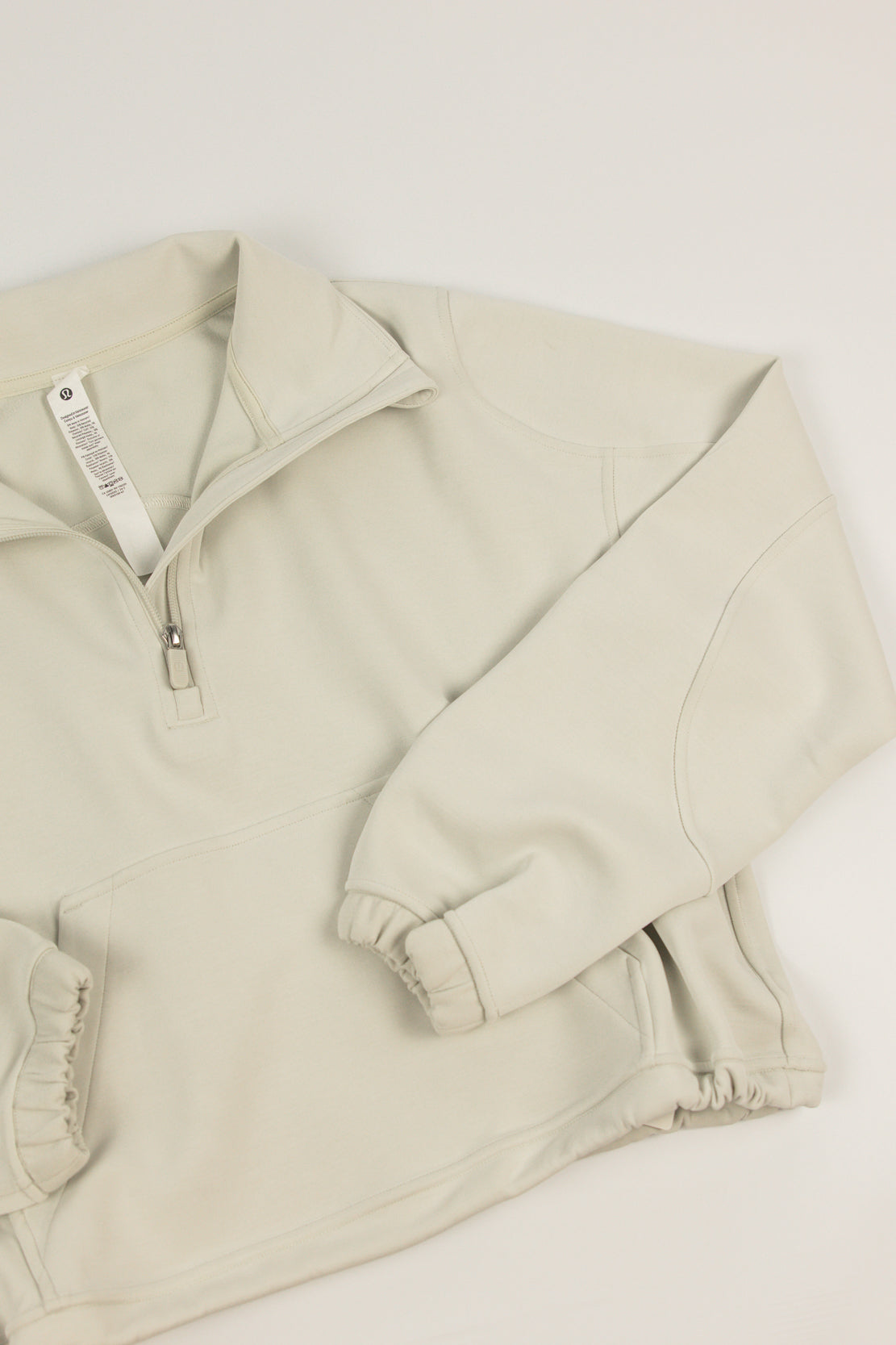 Brushed Softstreme Half Zip | Bone