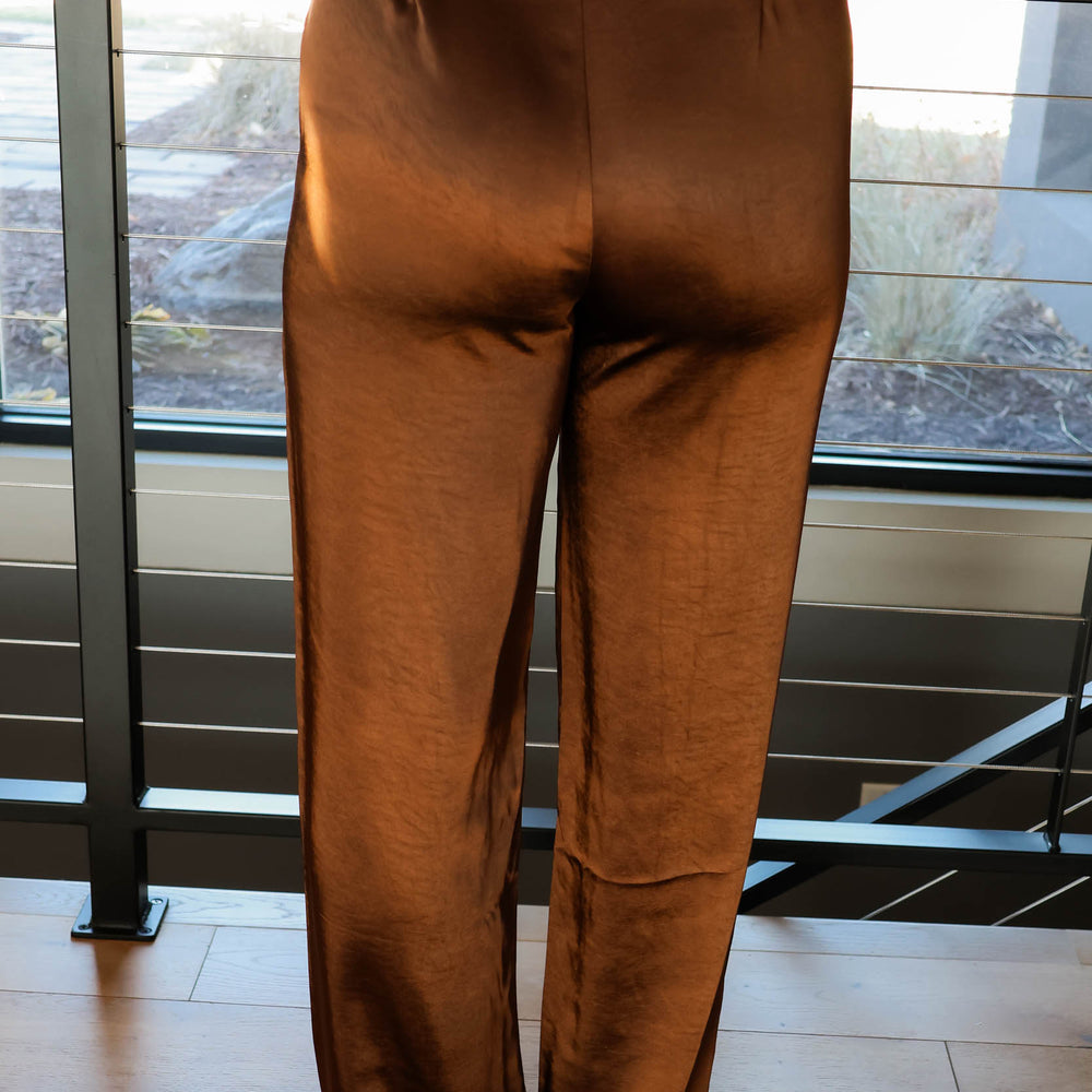 
                      
                        Shila Wide Leg Pants | Brown
                      
                    