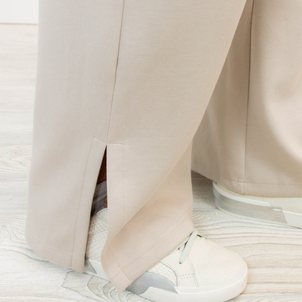 
                      
                        Avia Wide Leg Pants | Taupe
                      
                    