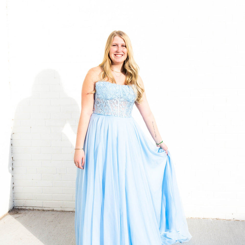 
                      
                        Prom Dress 56088 | Light Blue
                      
                    