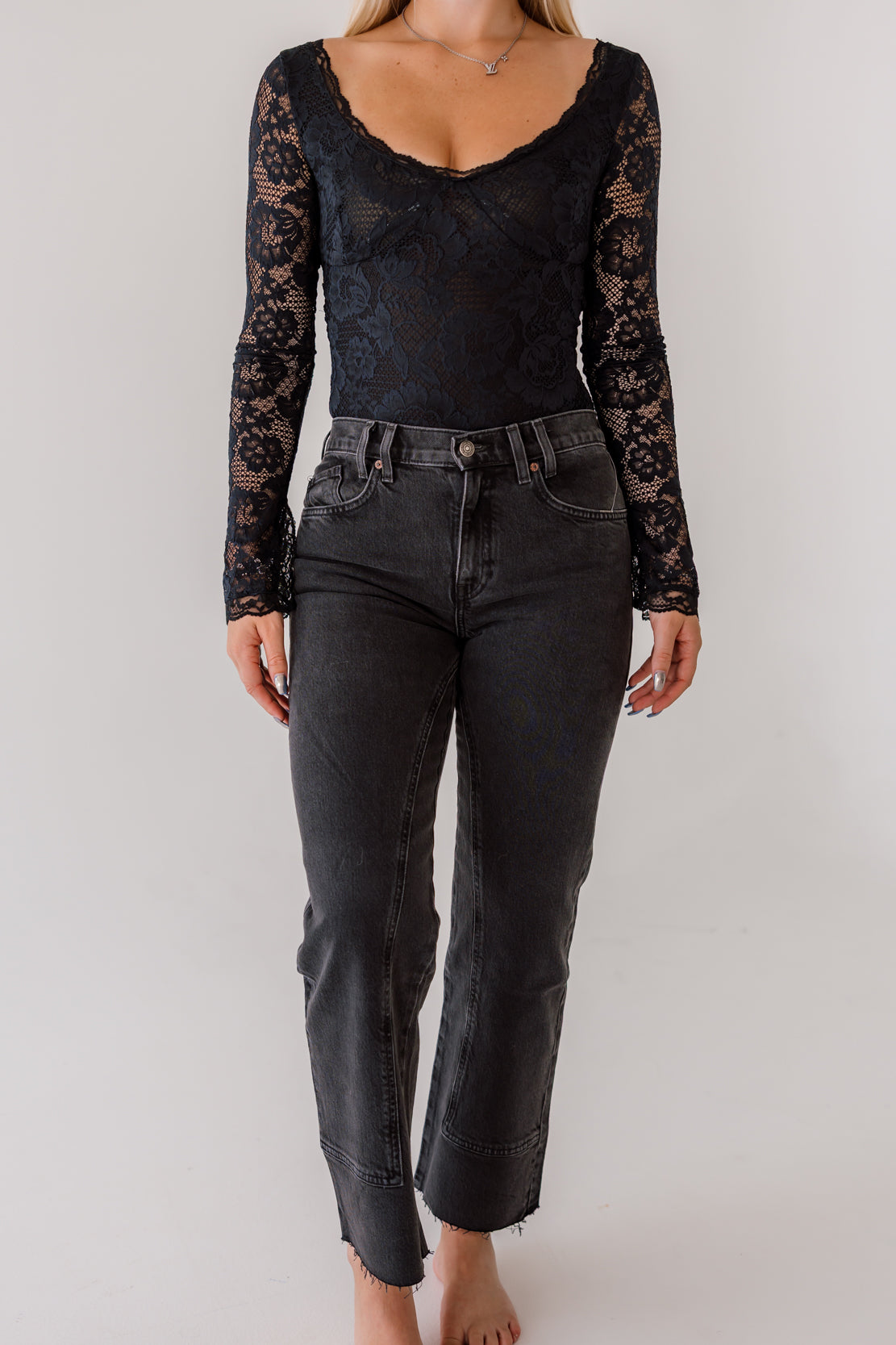 Perfectly Fine Bodysuit | Black