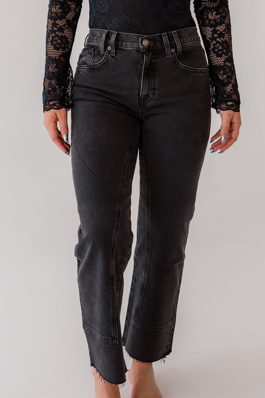We The Free Risk Taker Mid Rise Straight Jeans | Main Squeeze