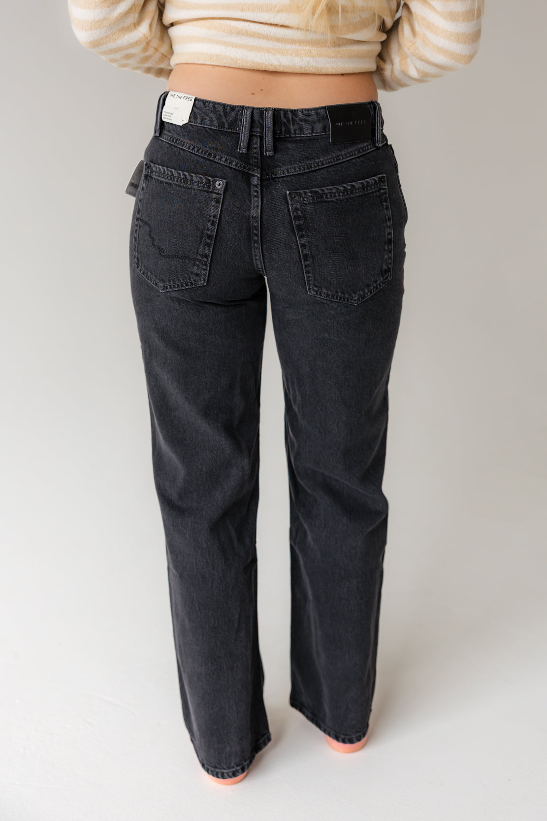 We The Free Tennessee Low Rise Boyfriend Jeans | Hideaway Black