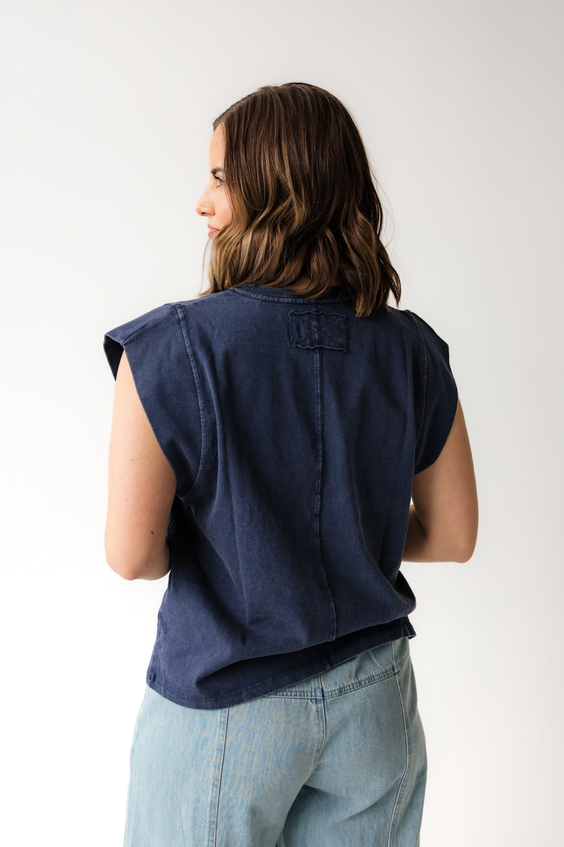 We The Free Better Muscle Tee | Navy Academy