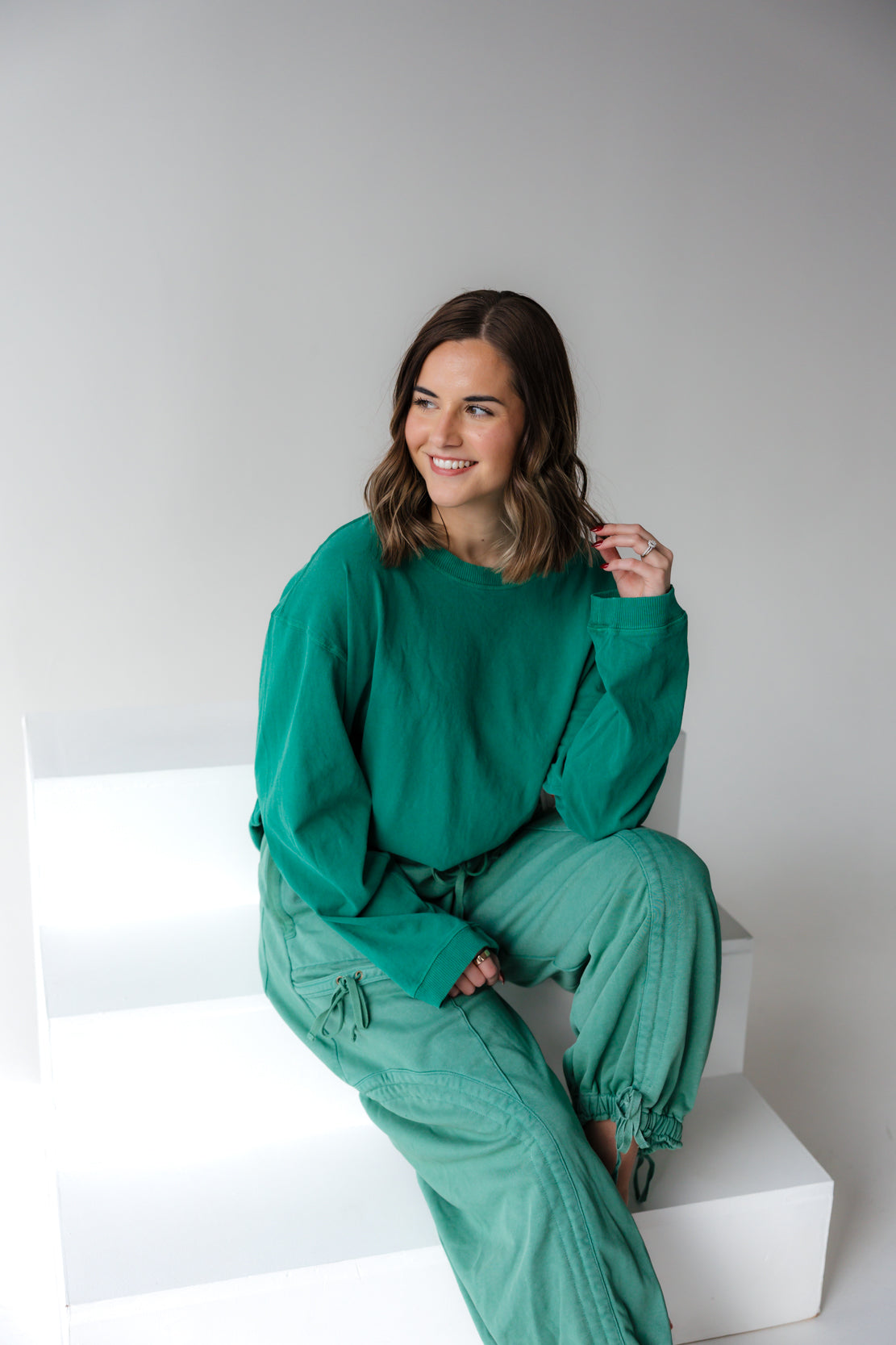 Evans Cargo Knit Pants | Heritage Green