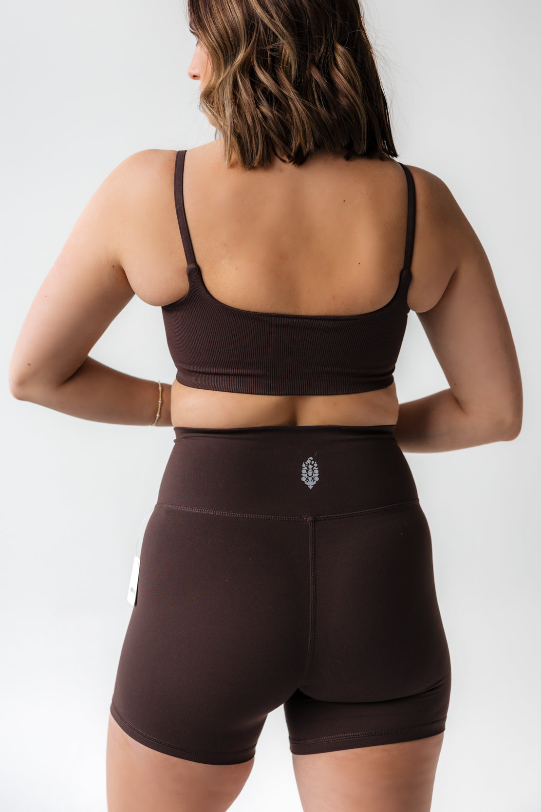 Tighten Up Mini Bra | Chocolate