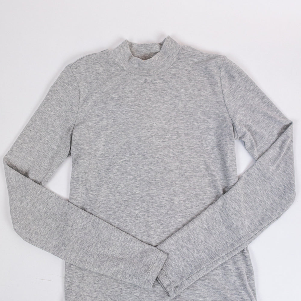 Sage Knit Top | Heather Grey