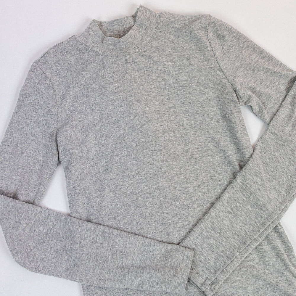 Sage Knit Top | Heather Grey