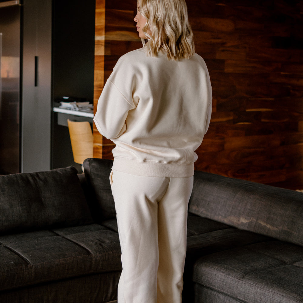 The Couch Club Sweat Pant | Cream