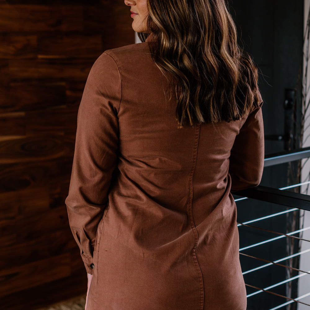 
                      
                        Zula Button Down Dress | Soft Silt
                      
                    