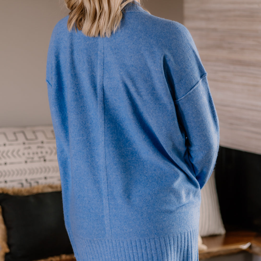 
                      
                        Phoebe Pullover | Waterfall Heather
                      
                    