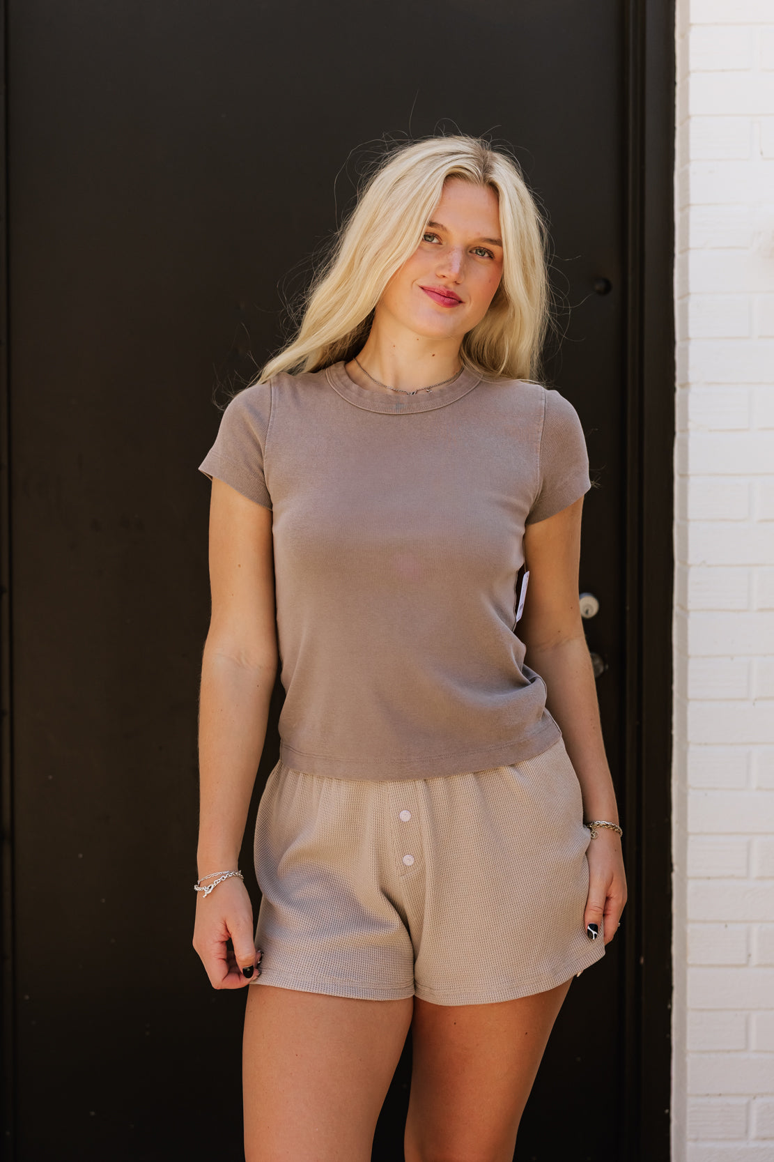 We The Free Atlas Crew Tee | Dusted Cocoa
