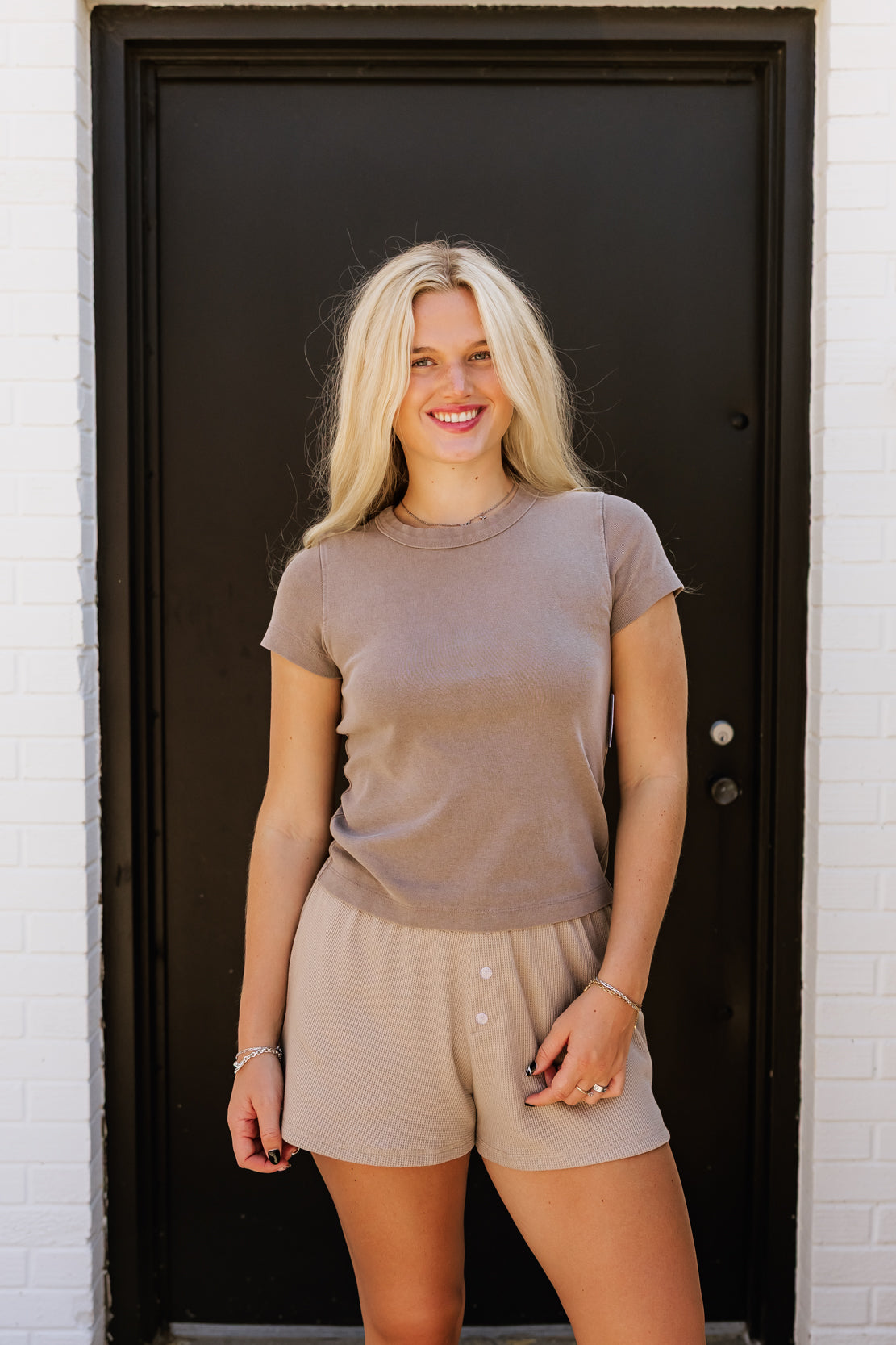 We The Free Atlas Crew Tee | Dusted Cocoa